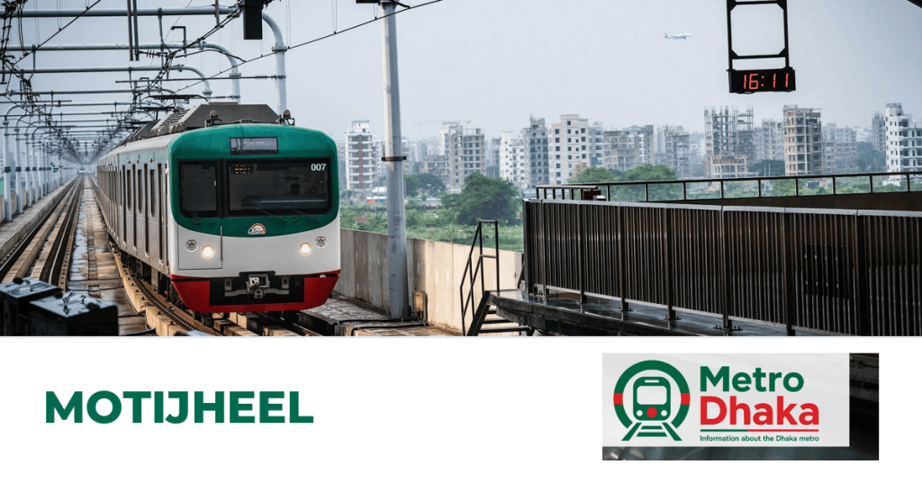 Motijheel station — MRT Line 6 Dhaka Metro