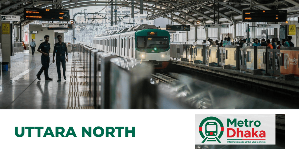 Uttara North station — MRT Line 6 Dhaka Metro