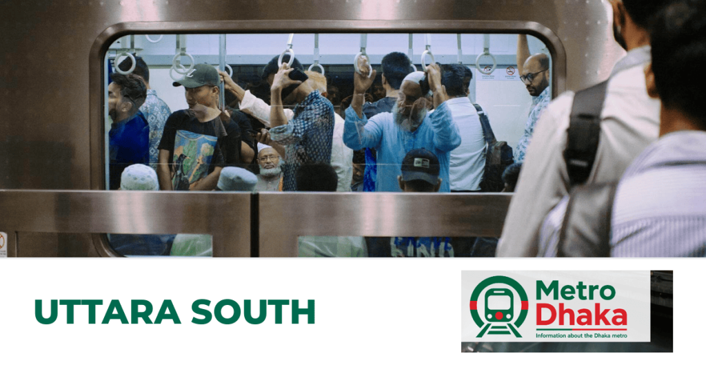 Uttara South station — MRT Line 6 Dhaka Metro